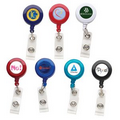 Good Translucent Round Retractable Badge Reel (Polydome)